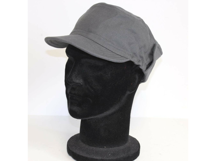 Casquette avec protège nuque grise