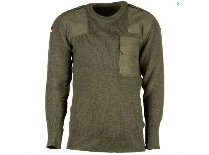 Pull militaire Bundeswehr original laine vierge | TM & Outdoor