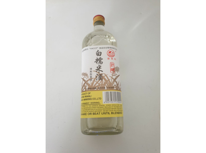 Alcool de Riz Blanc 750 ml 12% Vol