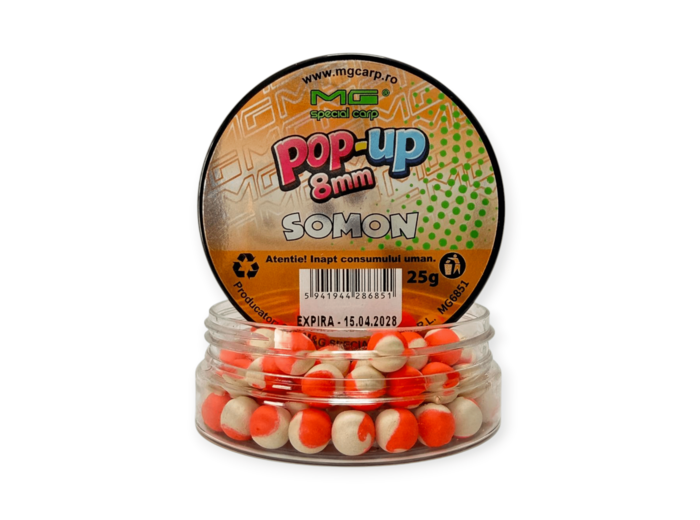 pop up 8mm saumon MG