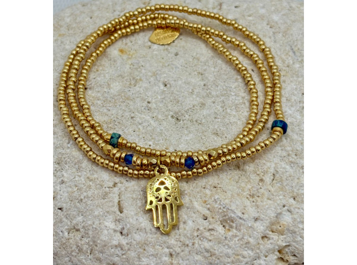 BRACELET MULTIRANGS SAMIRA GOLD