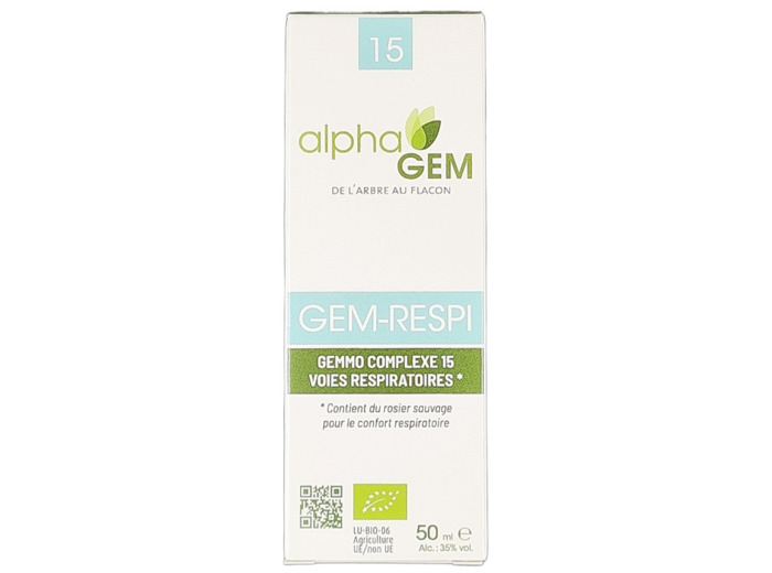 Gemmo Complexe Voies Respiratoires Gemi-Respi Bio 50ml