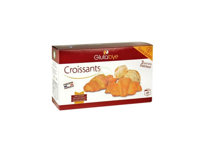 Croissants SANS GLUTEN-x3-135g-Glutabye