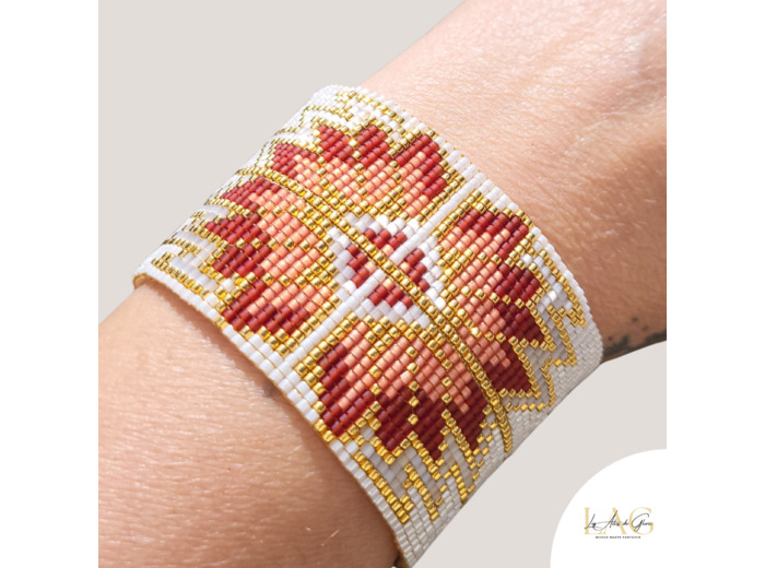 BRACELET MANCHETTE LOTUS