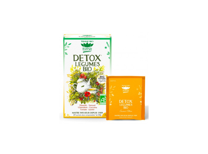 Tisane Detox bio aux Légumes 20 sachets 32g