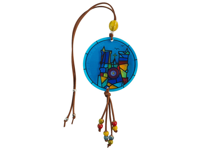 Pendentif pour voiture Acrylique D88mm - ND DE PARIS