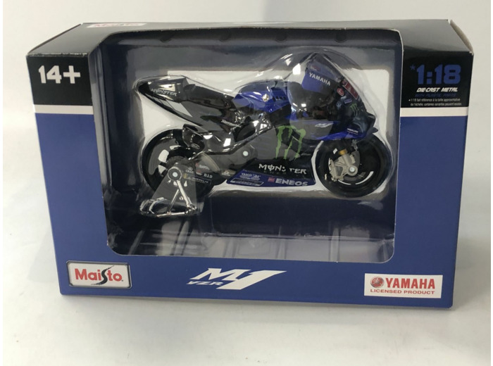 YAMAHA YZR M1 MAVERICK VIGNALES N.25 1/18 MAISTO