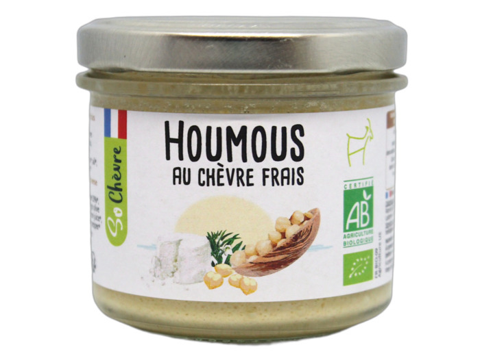 Houmous au chèvre frais