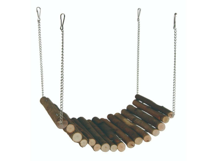 Pont en bois pour rongeurs - 19 x 34 cm