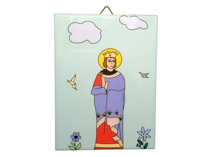 Saint Patron 7 Céramique 12x16cm, à suspendre