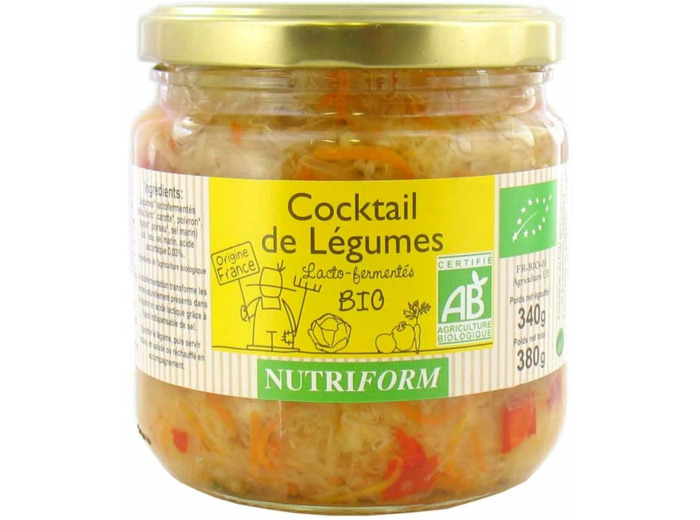 Cocktail de legumes 340g ne Nutriform