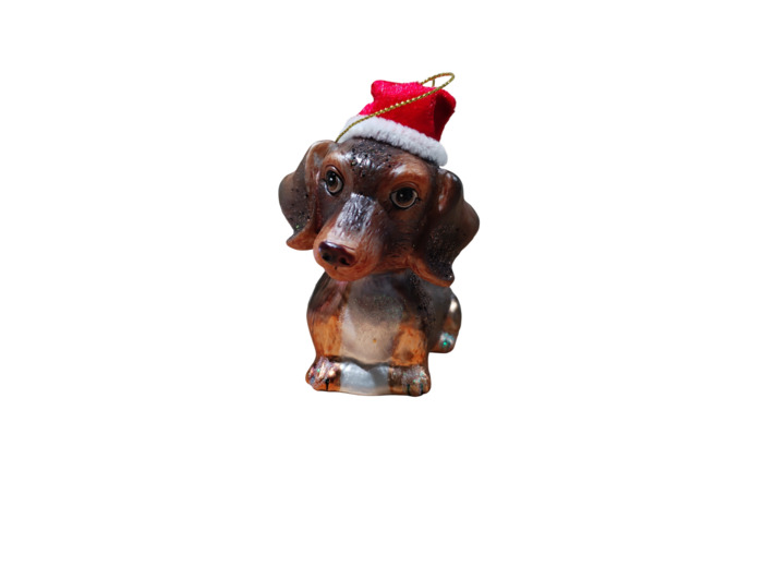 Chien pour sapin de Noël