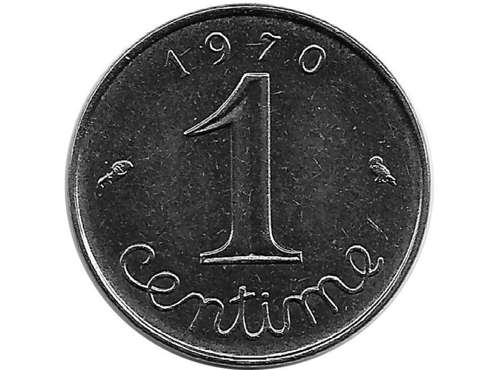FRANCE 1 CENTIME EPI 1970 SUP