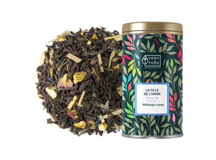 Thé noir bio La Fille de l’Hiver, bergamote et agrumes