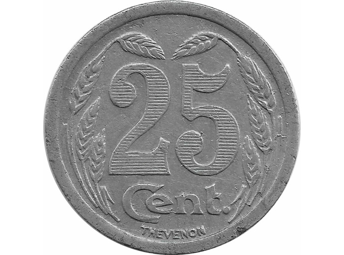 27 EURE - EVREUX 25 CENTIMES 1921 TTB