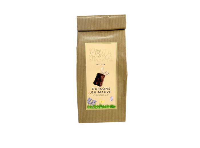 8 oursons guimauve chocolat