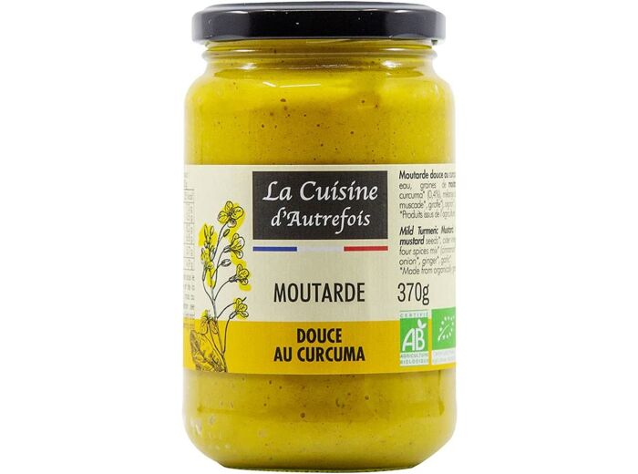 Moutarde douce aromates 370g La Cuisine d Autrefois