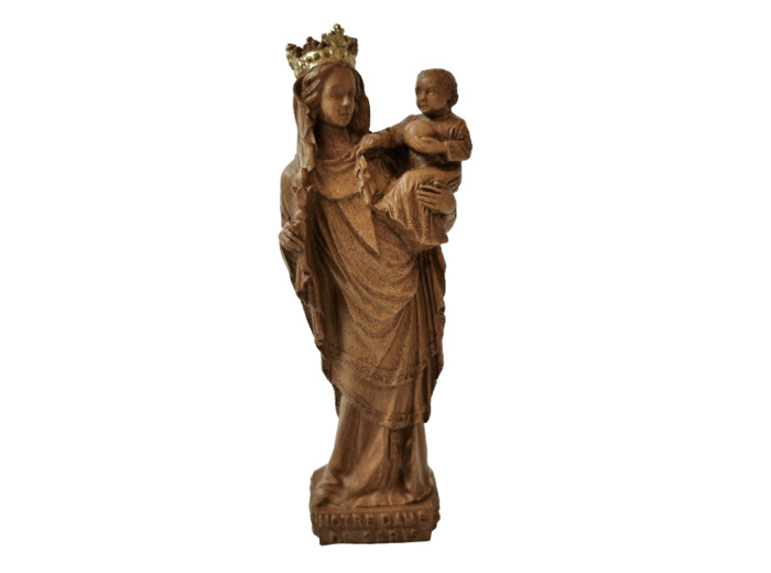 Notre-Dame de Paris résine TON BOIS -14cm