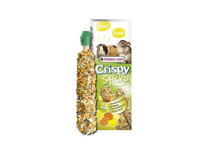 Crispy Sticks agrumes cobayes & chinchillas - 2x55g