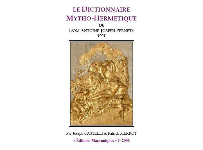 Le Dictionnaire Mytho-Hermétique