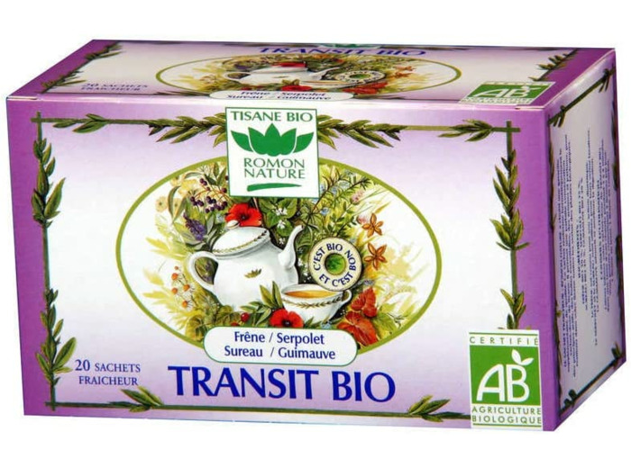 TISANE TRANSIT 20X1,6G Romon Nature