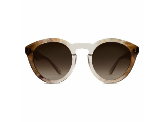 Lunettes de soleil Chelsea - Transparent Brown
