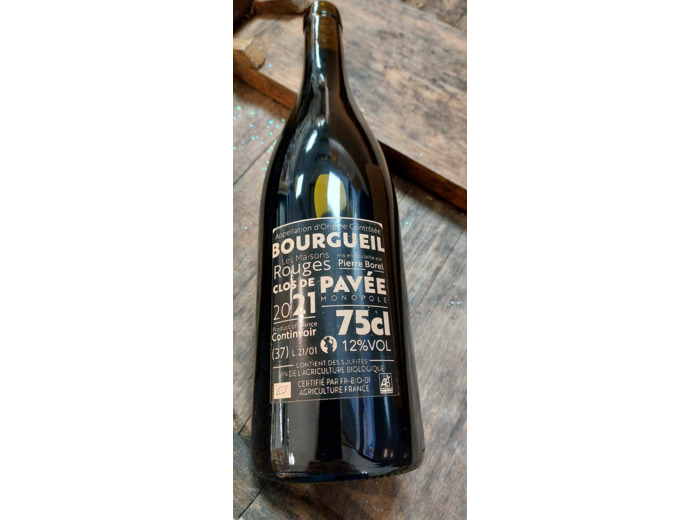 AOP BOURGUEIL 75CL CLOS DE PAVEE PIERRE BOREL