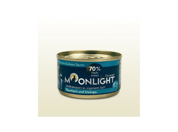 Moonlight "Thon & Crevettes" pour chat adulte - 80g