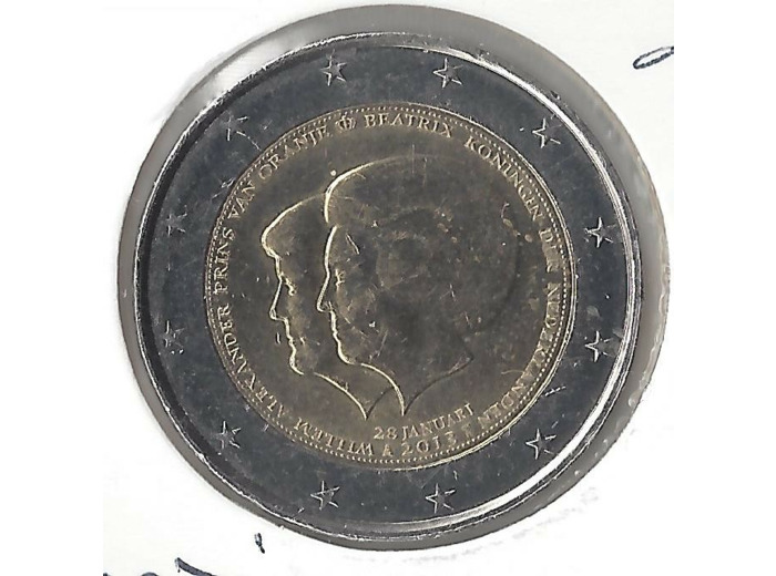 HOLLANDE (PAYS-BAS) 2013 2 EURO Commemorative ABDICATION DE LA REINE BEATRIX SUP