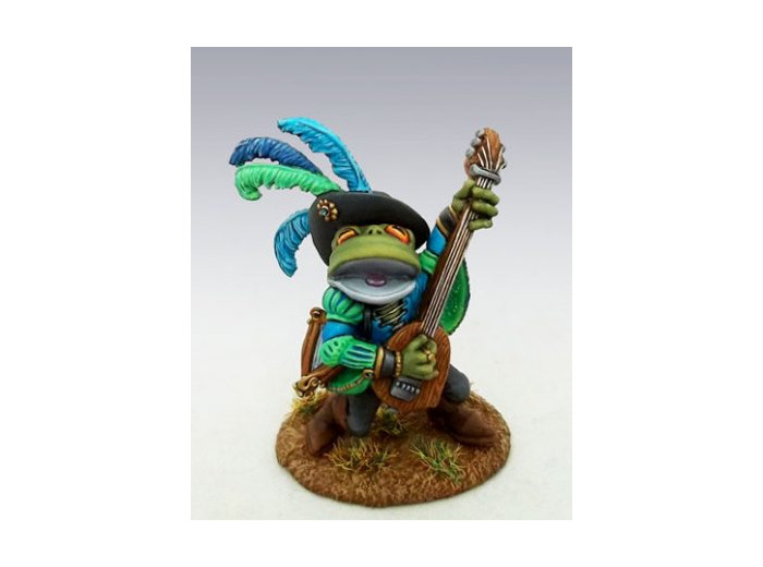 Fantasy : Frog Bard with Lute