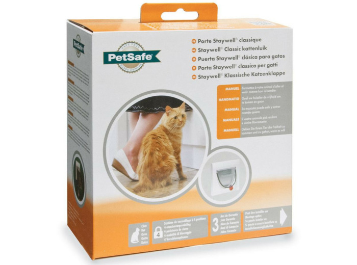 Staywell® Chatière classique à verrouillage manuel 4 positions