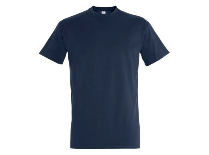 T-shirt marine coton manches courtes | TM & Outdoor