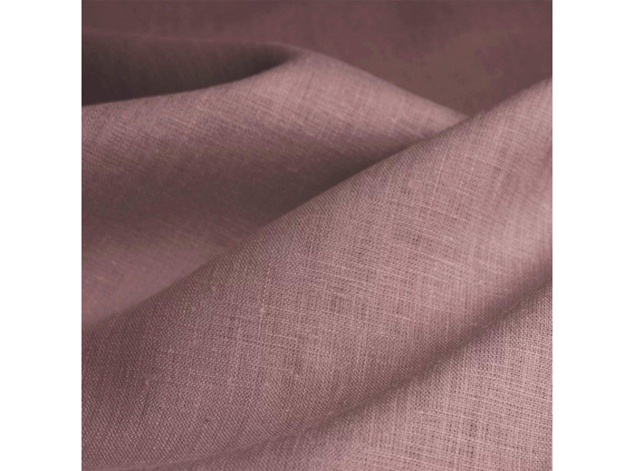 LIN LAVÉ X 3 MÈTRES MAUVE GRISÉ