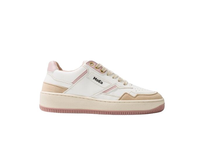 Chaussures MOEA Gen1 White & Pink Suede