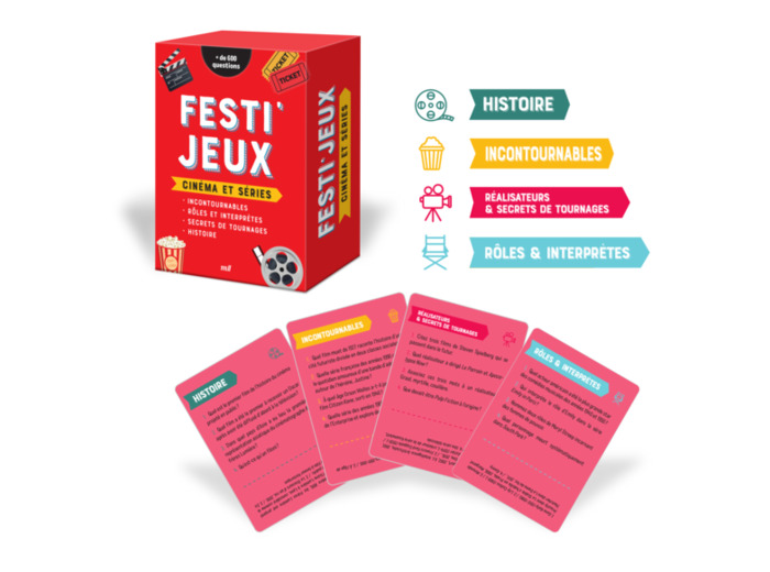 Festi'Jeux - Cinéma et Séries: Plus de 600 questions pour les fans de cinéma !