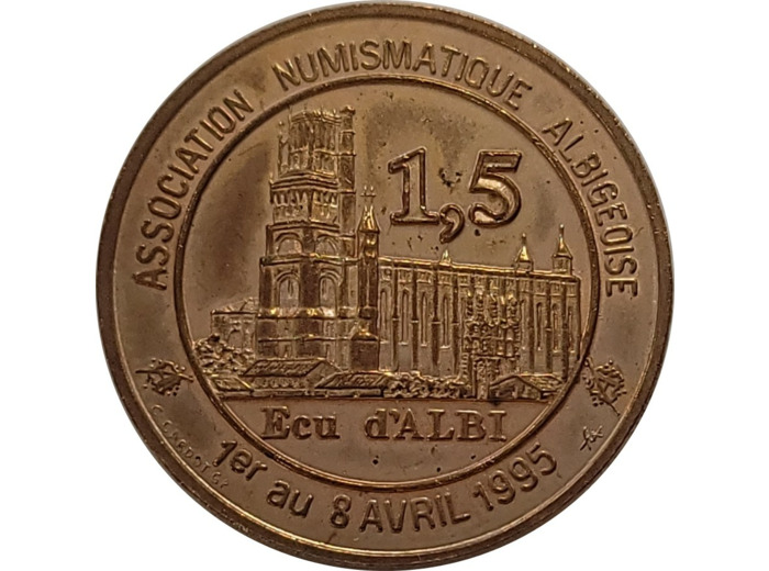 EURO TEMPORAIRE 1.5 ECU D'ALBI 1995 SUP