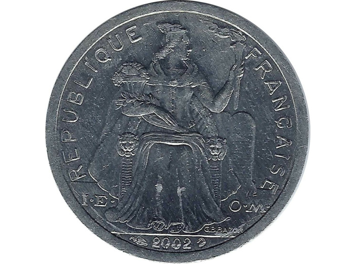 POLYNESIE FRANÇAISE 1 FRANC 2002 SUP N2