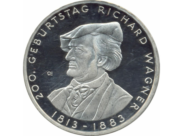 Allemagne 2013 D 10 EURO 200 ANS NAISSANCE DE RICHAD WAGNER BE