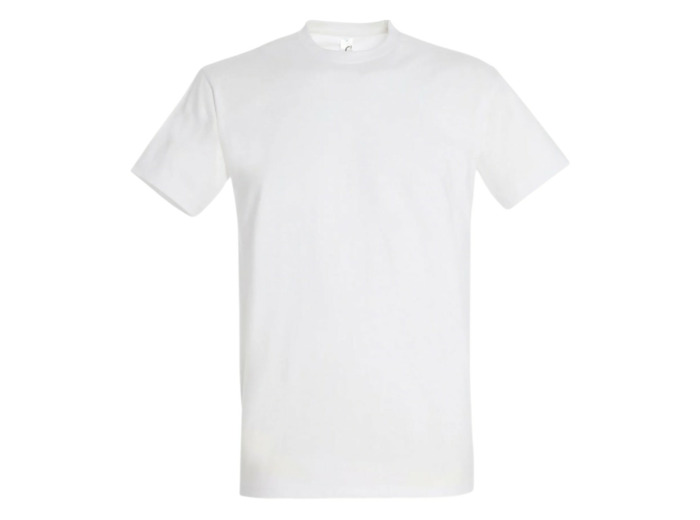 T-shirt blanc coton manches courtes | TM & Outdoor