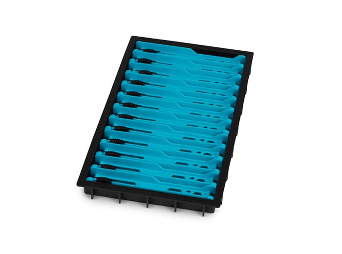 13cm light blue pole winder tray
