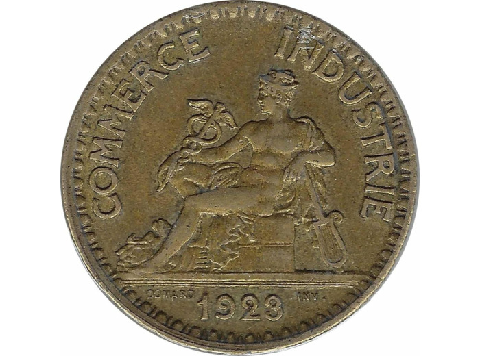 FRANCE 2 FRANCS DOMARD 1923 TTB