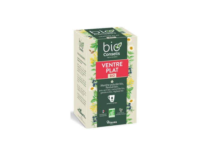 Infusion Ventre plat bio 20 sachets 32g