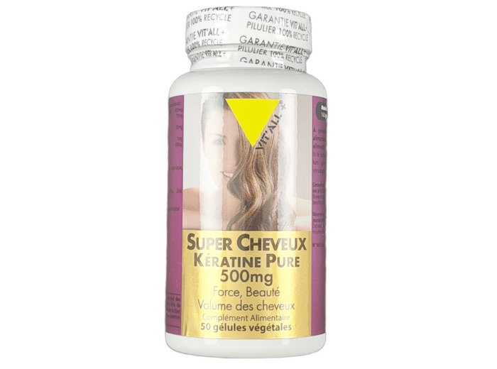 Super Cheveux Kératine Pure 50 gélules végétales