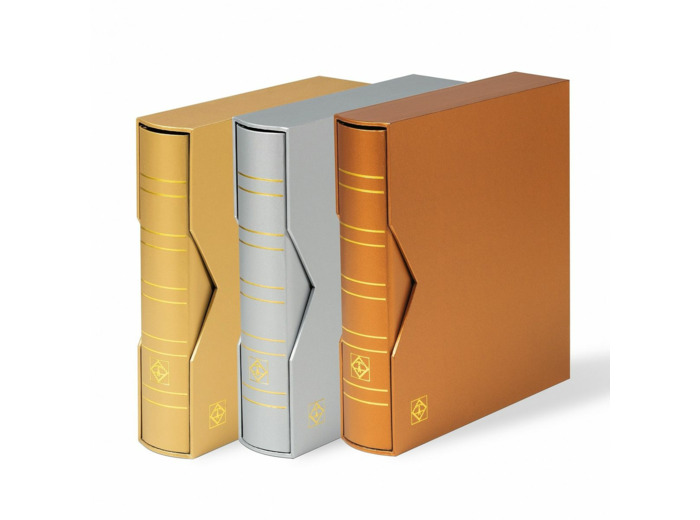 RELIURE OPTIMA AVEC ETUI 2 couleurs au choix 361114 361115