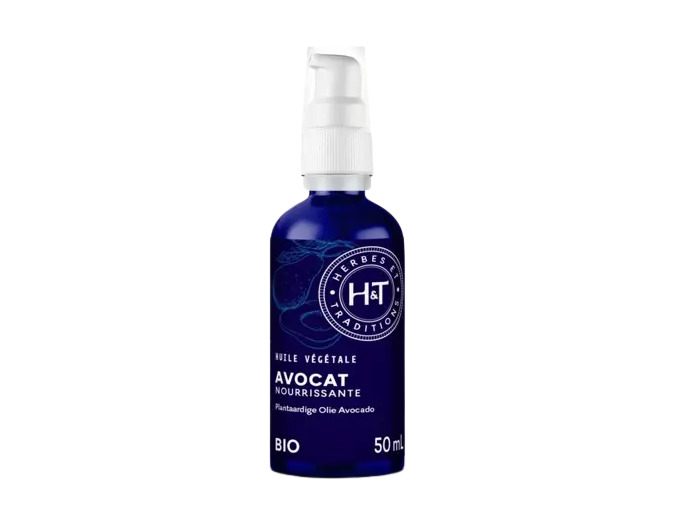 Huile d'avocat bio-50ml-Herbes et Traditions