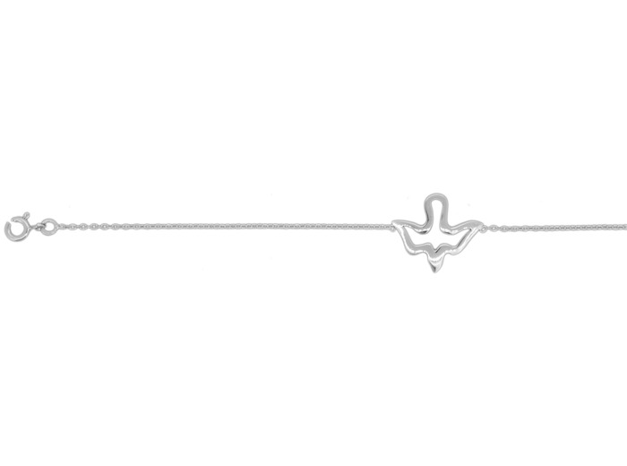 Bracelet en Argent 925 - COLOMBE ÉVIDÉE