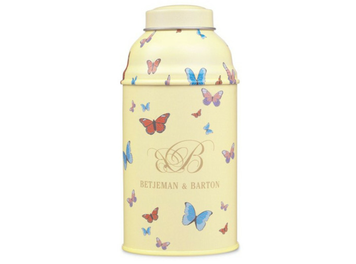 Boîte à thé biberon 100gr papillons