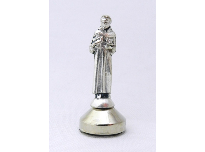 Statue métal- St François 5cm