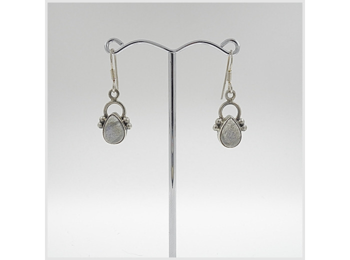 Boucles d'oreilles Labradorite