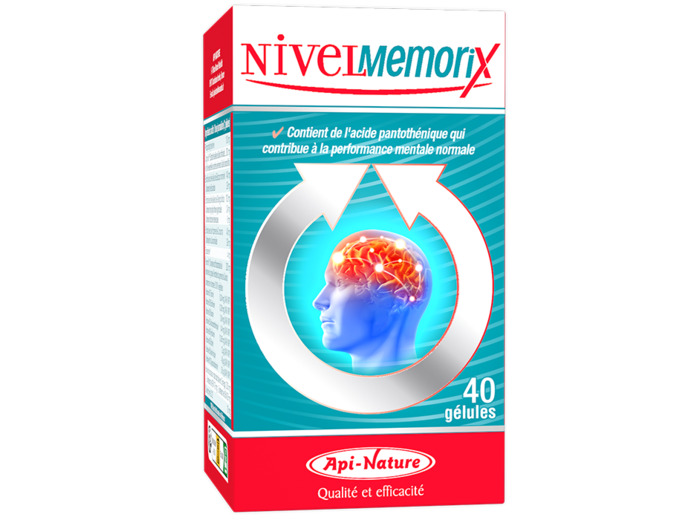 Nivelmemorix-40 gélules végétales-Api Nature